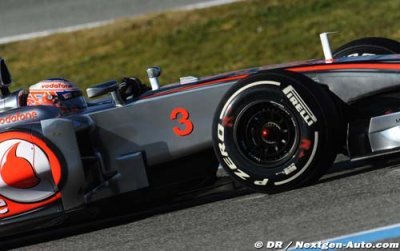 Barcelona II, day 1: Button fastest for McLaren at lunch