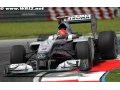 Schumacher abandonne à cause d'un écrou de roue