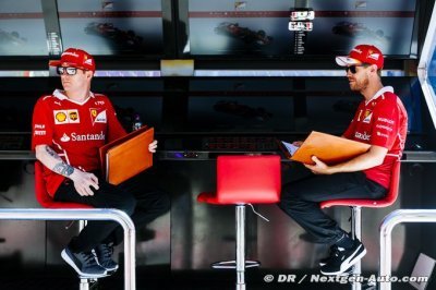 Vettel&nbsp;: Raikkonen est toujours l‘un des meilleurs du plateau