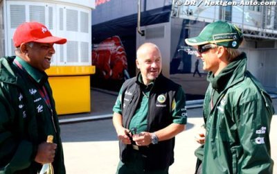 Kovalainen happy Trulli up to speed at Lotus
