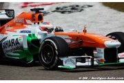 La Force India n'a pas aimé la hausse de la température