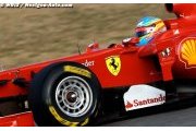 Jerez : Alonso le plus rapide à midi