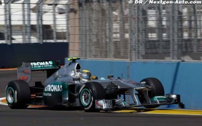Une seule Mercedes dans les points