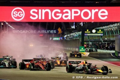 Binotto regrette le départ ’pas génial’ de Leclerc à Singapour