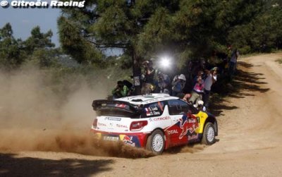 SS4 : Citroen’s Loeb leads in Sardinia