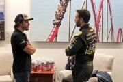 Alonso a rencontré Jimmie Johnson lors de la pré-saison de Nascar