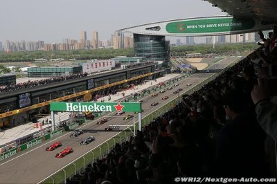 Officiel&nbsp;: Le Grand Prix de Chine est reporté