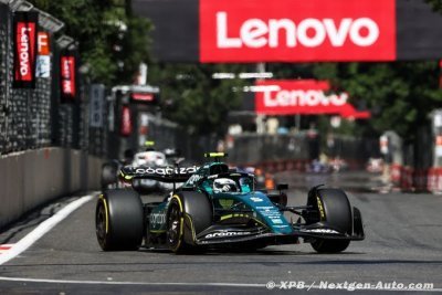 Aston Martin F1&nbsp;: ’Trop tôt’ pour juger l’apport des évolutions de l’AMR22