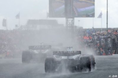 La F1 n’exclut pas de modifier le diffuseur sous la pluie
