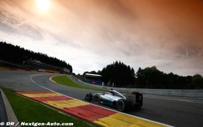 Spa-Francorchamps, FP2: Hamilton moves ahead in second practice