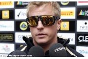 Raikkonen espère se rattraper sur le sec