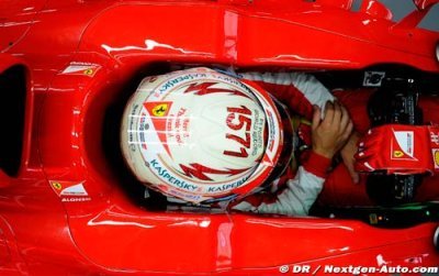 La Ferrari a changé entre les deux séances