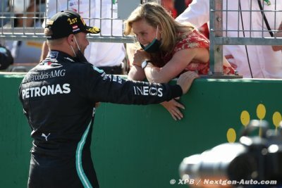 La compagne de Bottas l’aide aussi à développer son mental et sa confiance