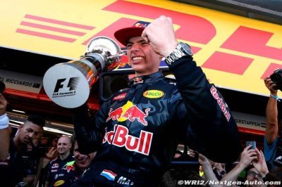 Verstappen enjoyed post-win partying