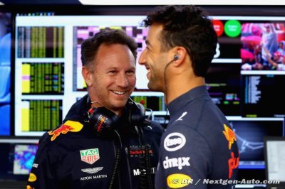 Horner a cru à une blague de Ricciardo&nbsp;!