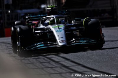 Hamilton n’a pas les mêmes problèmes que Russell à Bakou