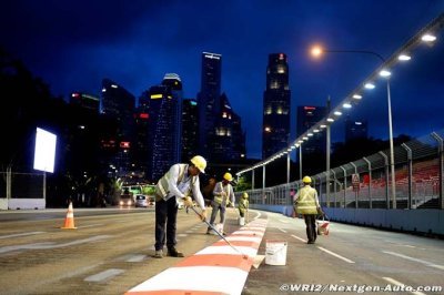 La FIA annonce quelques modifications à Singapour