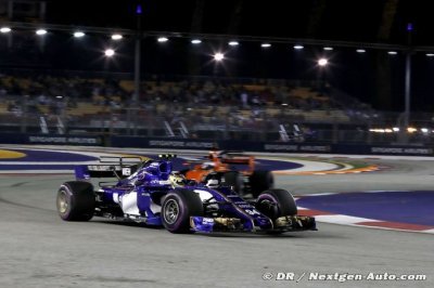Les Sauber sur la dernière ligne