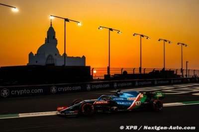 Alonso n’a pas pu profiter de la course folle de Djeddah