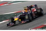 Mark Webber domine à Barcelone