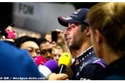 Ricciardo pense que son rôle ne changera pas au sein de Red Bull