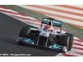 Schumacher struggles with gap 