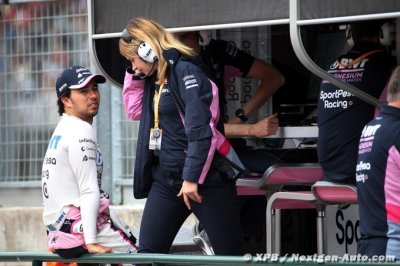 Collins : Il est ’très facile’ de travailler avec Pérez car il est ’bon en course’