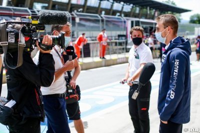 Le Covid-19 a empêché Kvyat de découvrir le tracé d’Istanbul dans le simulateur