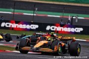 McLaren F1 : Norris a été 'surpris' par son très bon rythme à Shanghai
