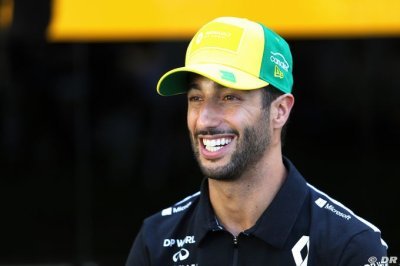 Ricciardo apprécie sa vie en confinement en Australie