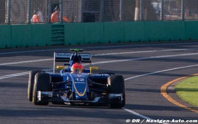 Race - Australian GP report: Sauber Ferrari