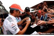 Button visera le podium dimanche à Spa