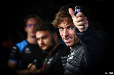 Gasly donne l’objectif ’crucial’ d’Alpine F1 pour la fin d’année