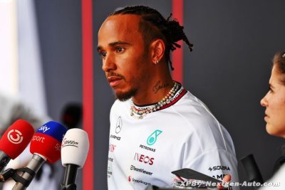 Mercedes F1&nbsp;: Hamilton a ’bon espoir’ d’un bon résultat en Hongrie