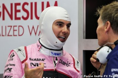 Officiel&nbsp;: Sergio Pérez restera chez Force India en 2018