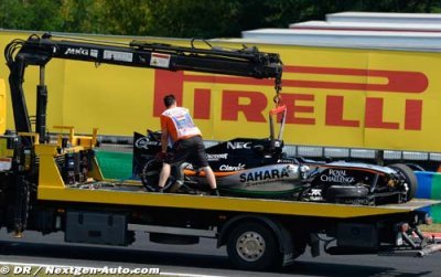 Bianchi still on minds as Perez rolls in Hungary