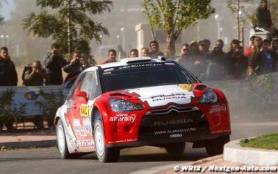Novikov scores his first points with Citroën