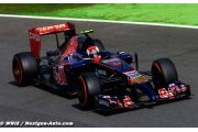 Kvyat manque les points à cause d'une casse de freins
