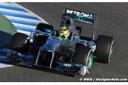 Rosberg a le sourire malgré les soucis