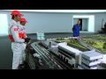 Video - Jenson and Lewis prepare for Silverstone on a Scalextric track