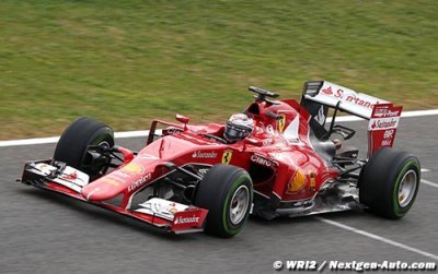 Essais de Jerez, jour 3&nbsp;: Raikkonen devant Rosberg à mi-séance