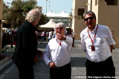 Ecclestone n’exclut pas de se rendre sur quelques courses