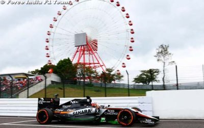 Le milieu de grille pour Force India
