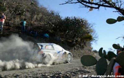 Sébastien Ogier at the Fafe Rally Sprint in Portugal
