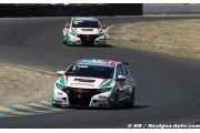 Sonoma, Course 2 : Tarquini offre le titre à Honda
