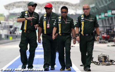 Quelques évolutions pour la Caterham CT01