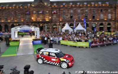 MINI WRC Team on pace to take second in France