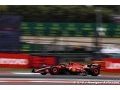 Ferrari : Sainz et Leclerc ont eu du mal avec les pneus sous la pluie
