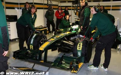 Team reaction from another rainy day at Jerez