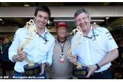 Lauda pense que la F1 va très vite manquer à Brawn